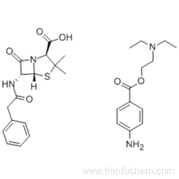 Procaine penicillin G CAS 54-35-3